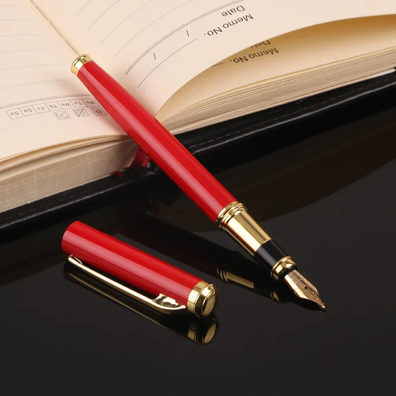Business office students practice writing ink pen – image 4