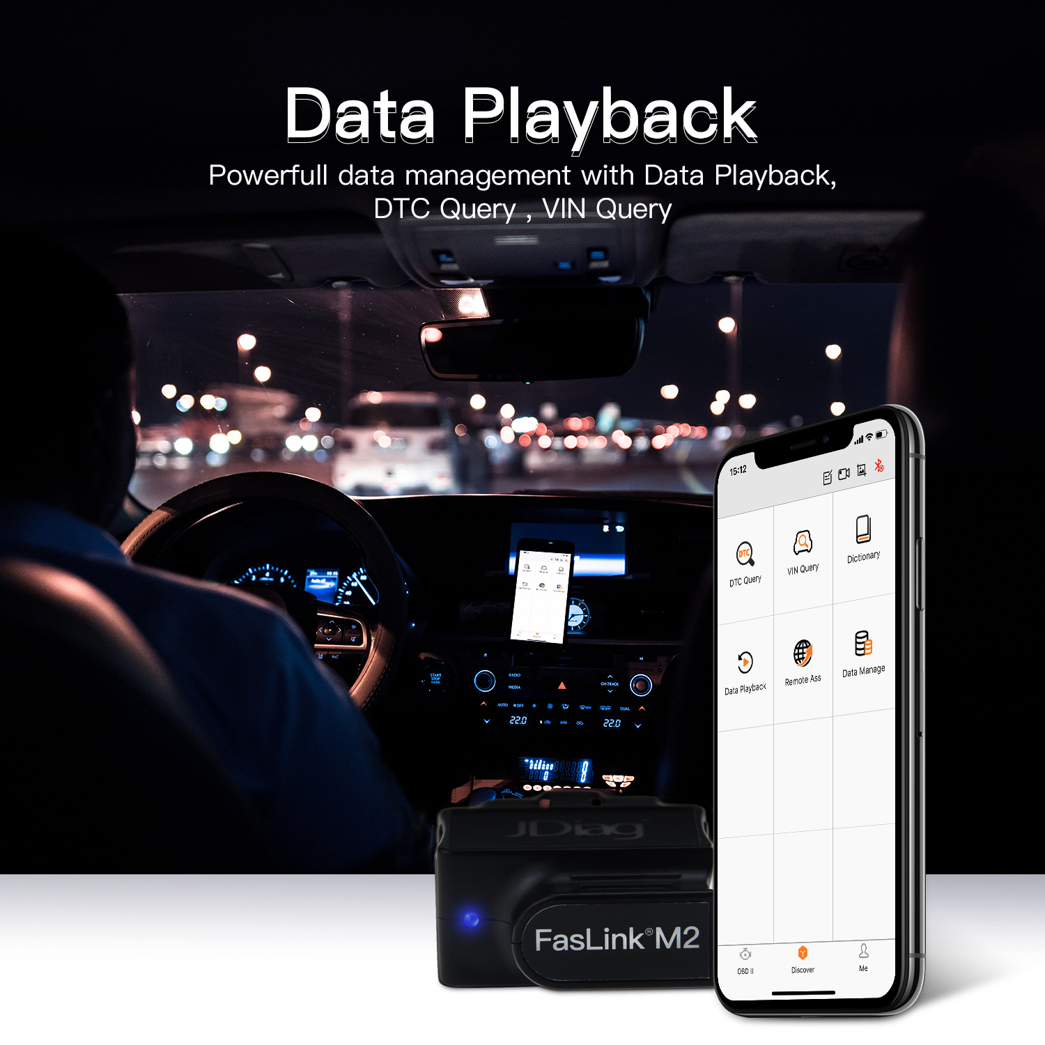 OBDII Code Reader Automotive Diagnostic Scanner — foto 6