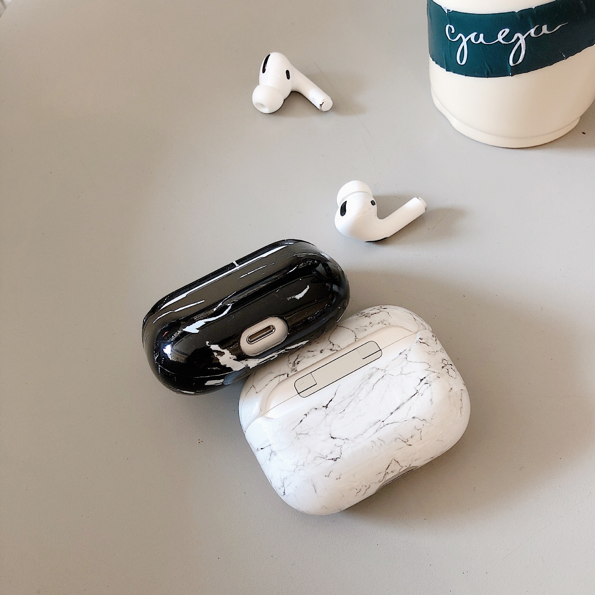 Compatible with Apple, Marble Soft Shell Storage Box - Image 8