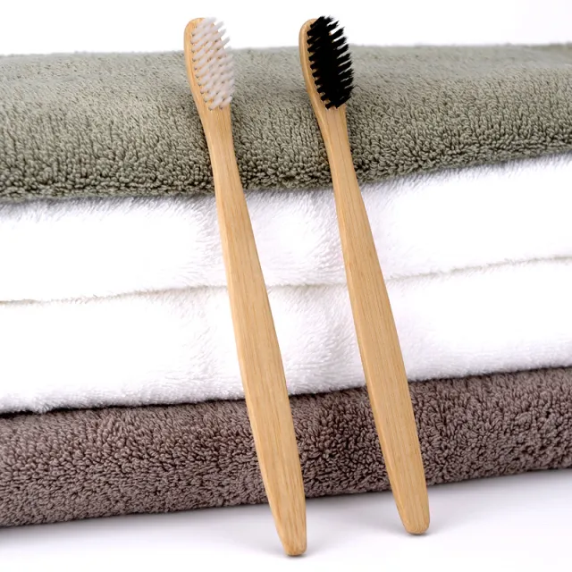 Natural Pure Bamboo Toothbrush White - Shop at LoveMi