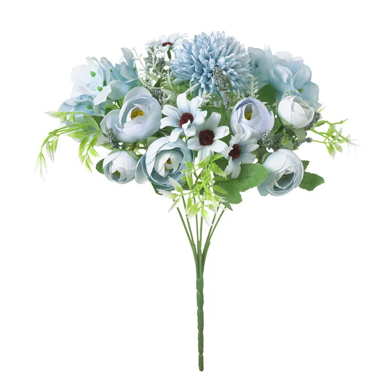 High-end simulation colorful tea buds - Lake Blue