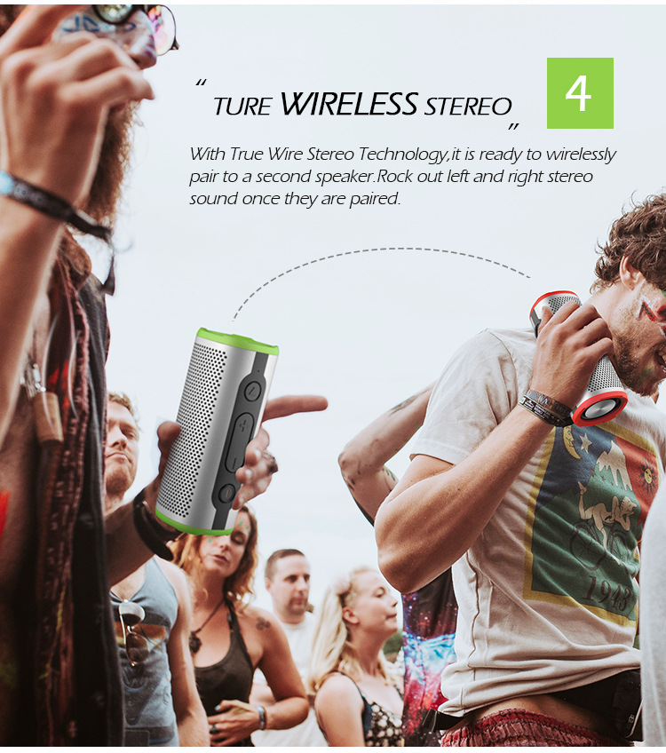 Outdoor waterproof wireless small speaker - Image 2