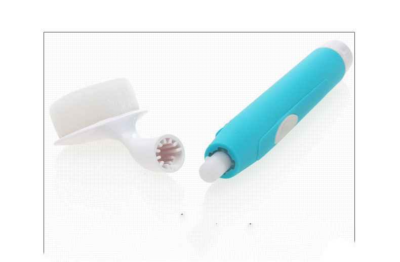 Dry battery face wash sonic electric toothbrush