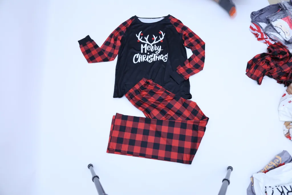 Color matching family parent-child suit - Dad