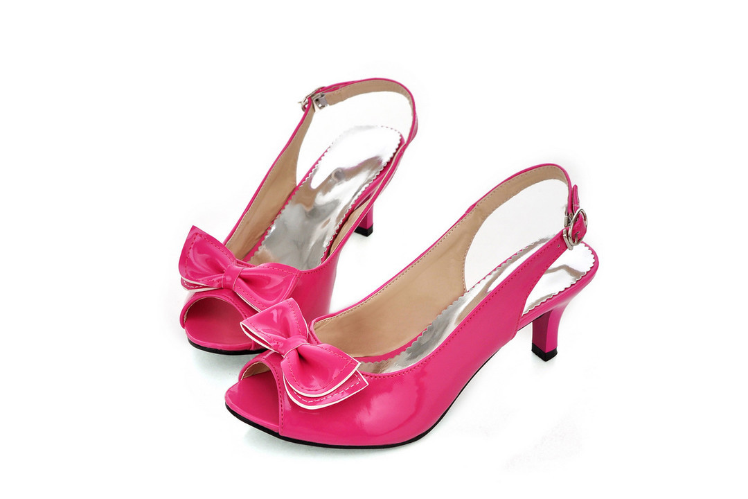 Summer bow with sandals Red - Shop at LoveMi