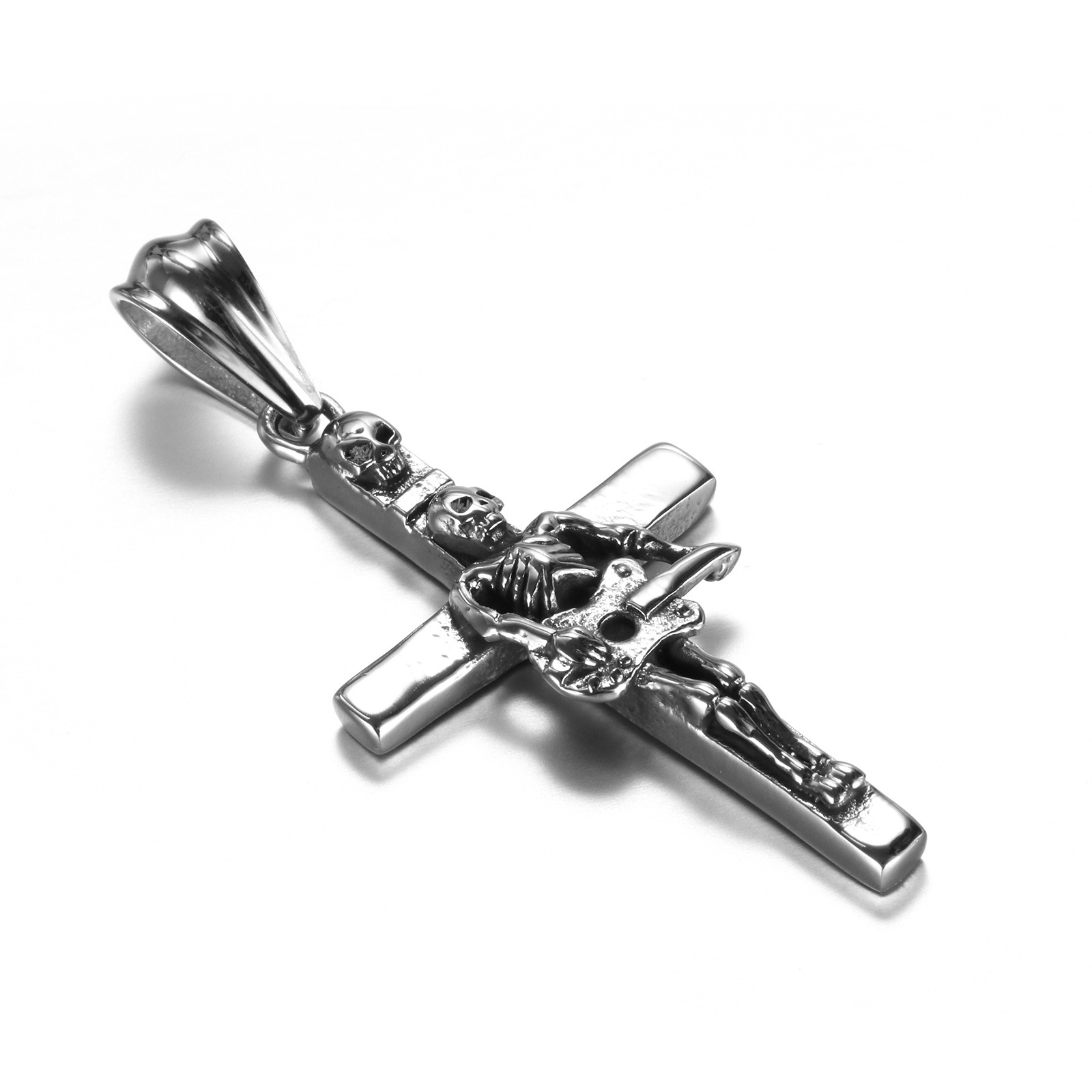 Men's Cross Titanium Steel Pendant