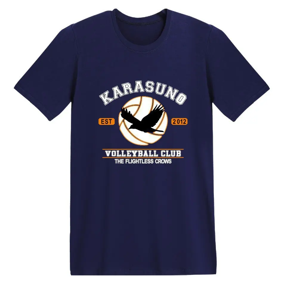 Harajuku T-Shirt Men Anime T Shirt Haikyuu T Tops