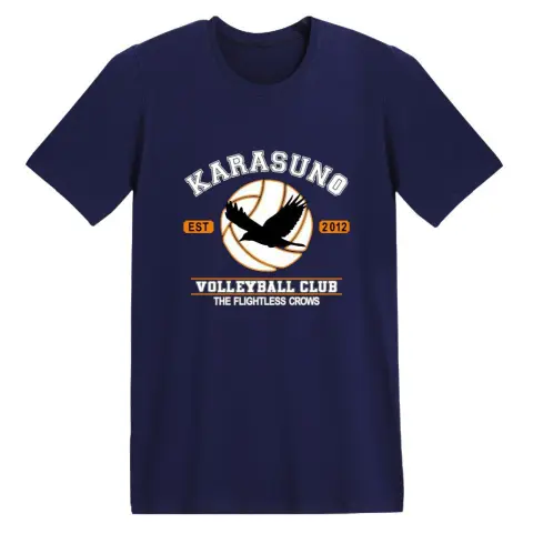 Harajuku T-Shirt Men Anime T Shirt Haikyuu T Tops