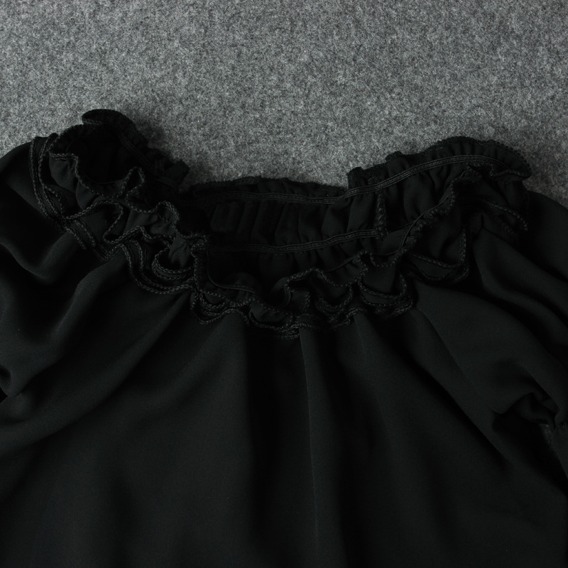 Girls strapless top and trousers two-piece suit