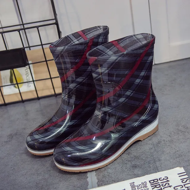 Water Boots And Rain Boots Black - Shop at LoveMi