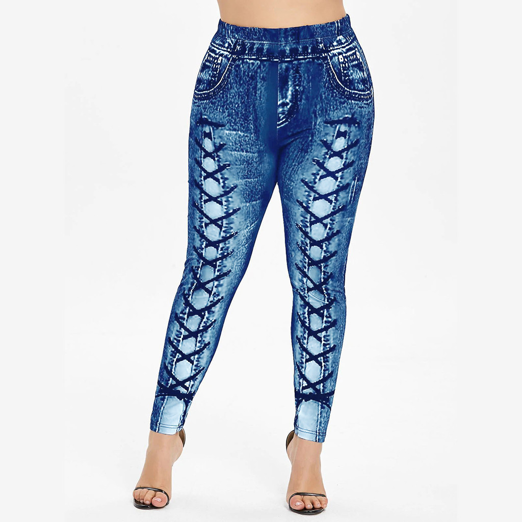 Digital print yoga pants