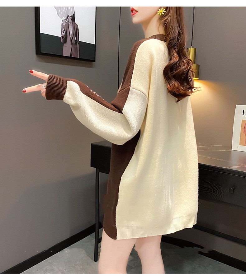 Mid-length versatile sweater