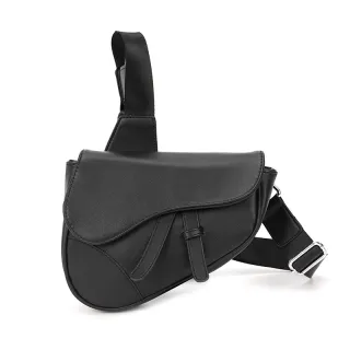 Shoulder bag fashion men's bag - Black