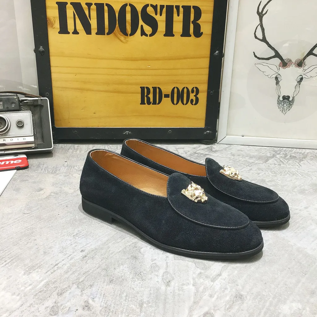 Casual shoes lazy shoes - Black