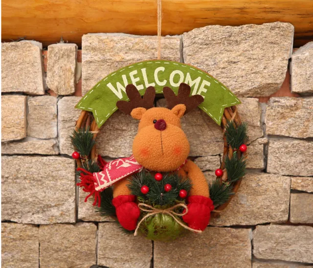 Garland christmas decoration scene arrangement E Style - Shop at LoveMi