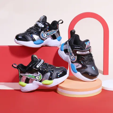 Plush Thickened Baby Boy Shoes