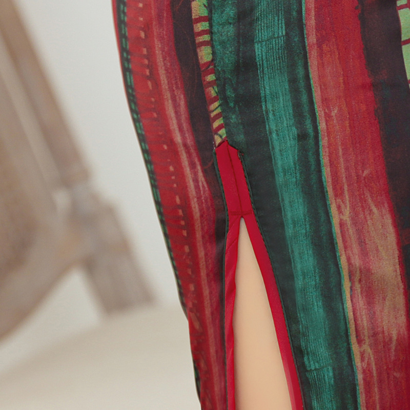 Elegant Retro Catwalk Improved Female Cheongsam