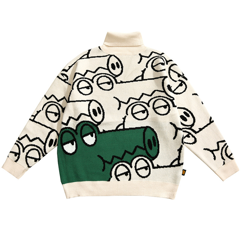 Cartoon bottoming sweater