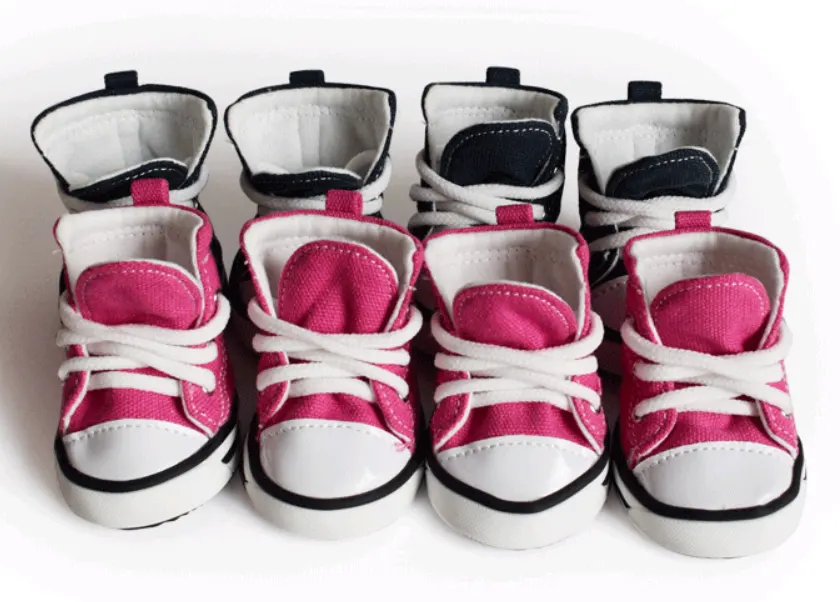 Pet Denim Canvas Shoes Dog