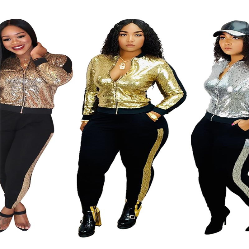 More Than 398 Selling Fashionable Color Paillette Splicing