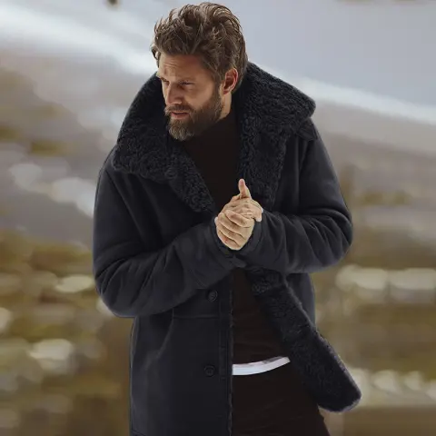 Winter Jacket Warm Men's Coat