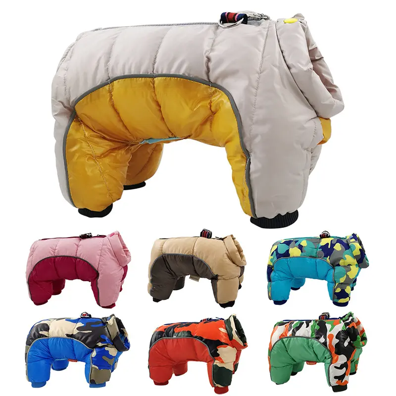 Dog Cold Four Legged Cotton Jacket