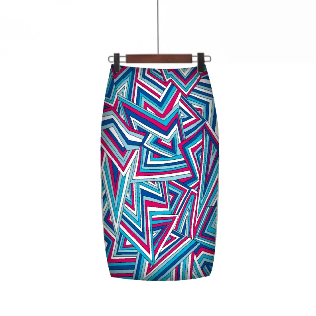 Hip covered slim high waist slit midi skirt As Shown - Shop at LoveMi