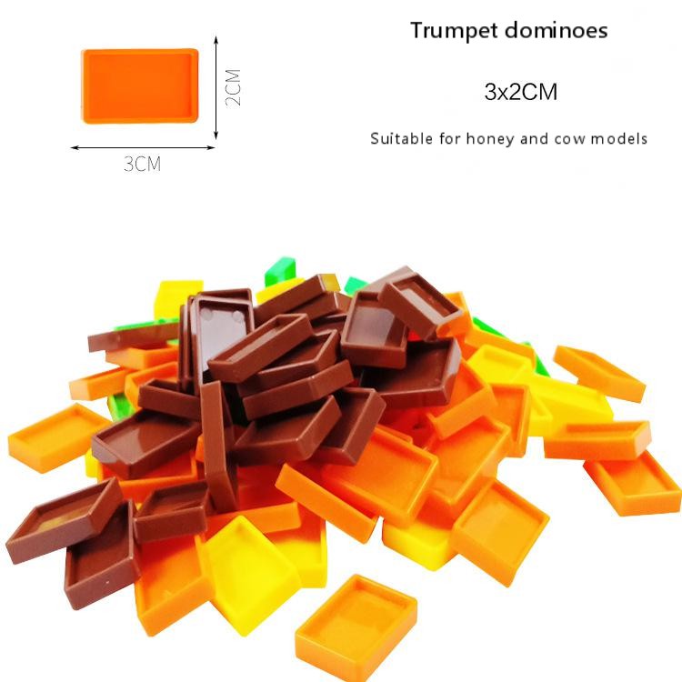 Trumpet dominoes