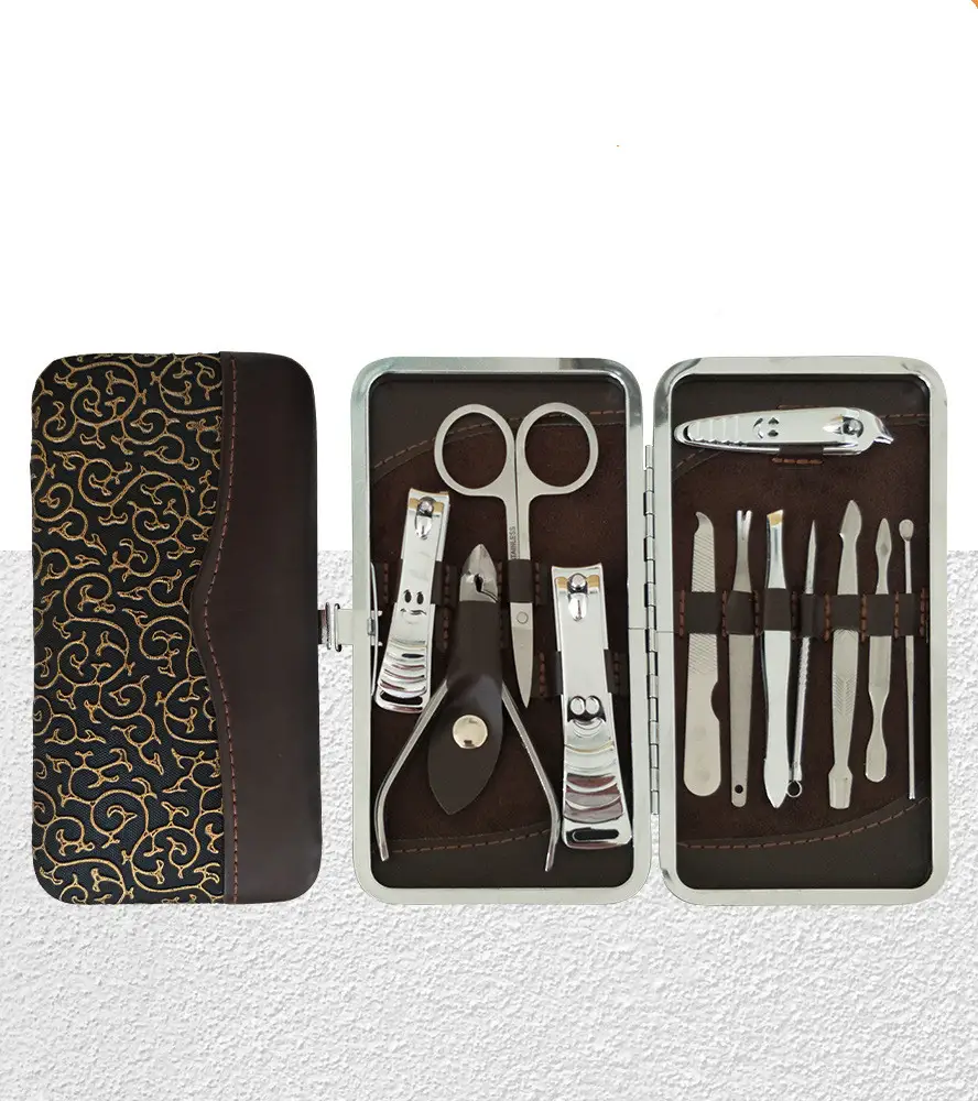 Stainless steel nail scissors 12-piece set