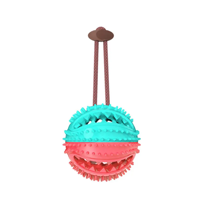 Dog Toys Silicon Suction Cup Tug Interactive Dog Ball Toy For Pet Chew Bite Tooth Cleaning Toothbrush Feeding Pet Supplies – image 7
