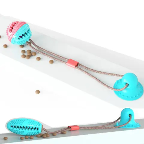 Suction Cup Molar Toy Chewing Bite Leaking Toy