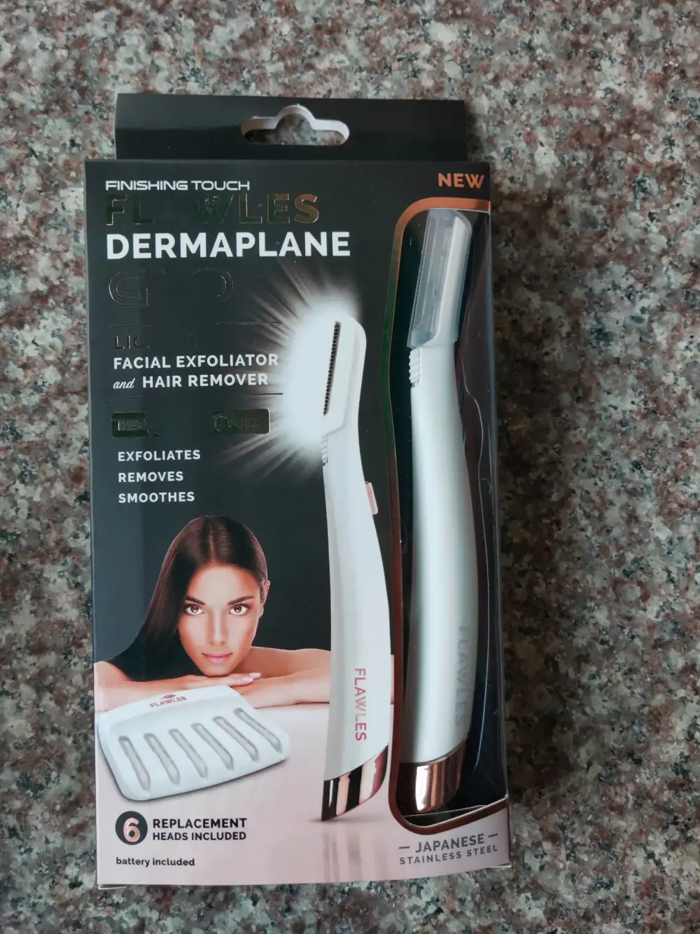 LED with Light Manual Shaver