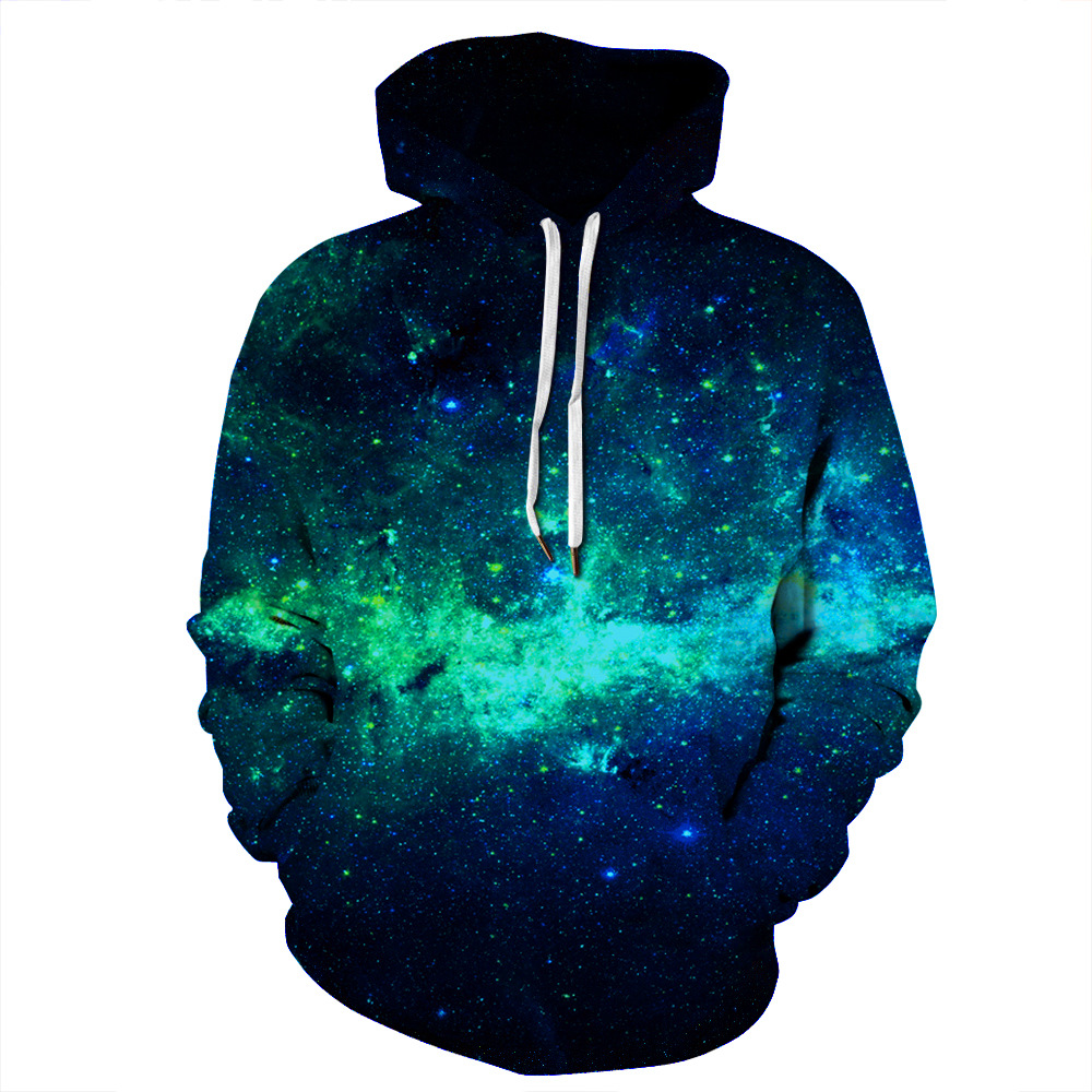 Smoke digital print sweatshirt