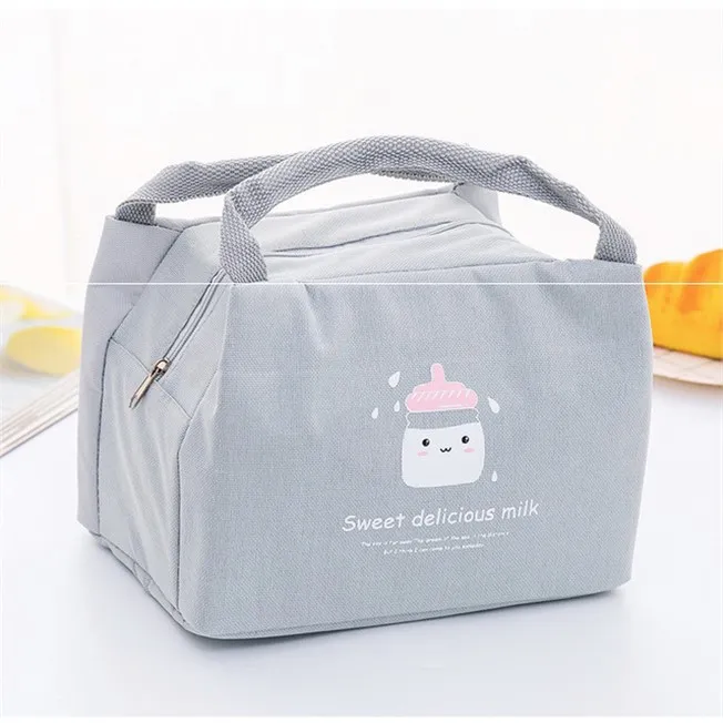 Portable Insulated Lunch Bag Box Picnic Tote Bag - 15Style
