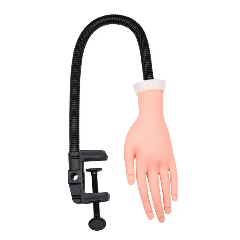 Manicure with arm active hand