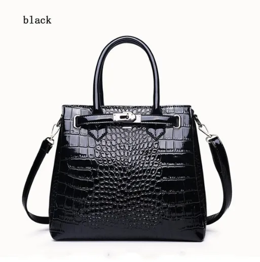 Soft leather handbag Black - Shop at LoveMi