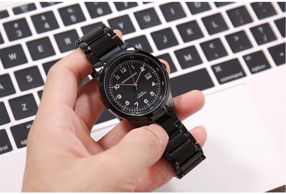 Men's Waterproof Calendar Quartz Watch