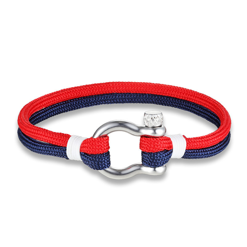Fashion simple nylon rope bracelet