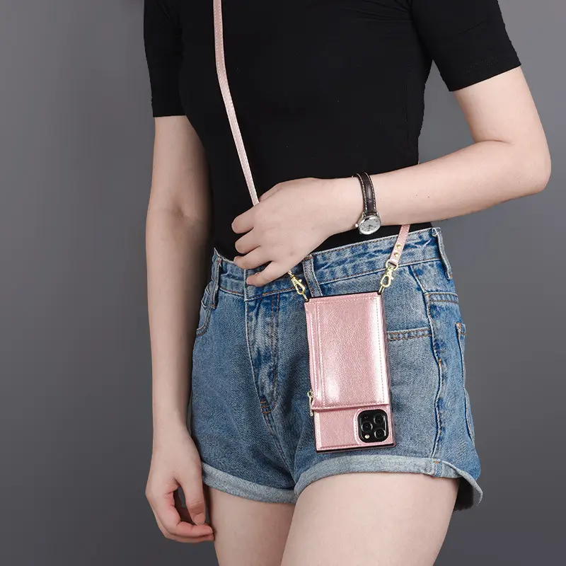 Crossbody Backpack Style Coin Card Case Phone