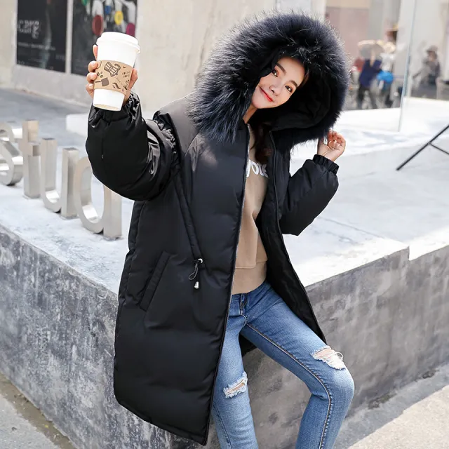 Women's cotton padded jacket Black - Shop at LoveMi