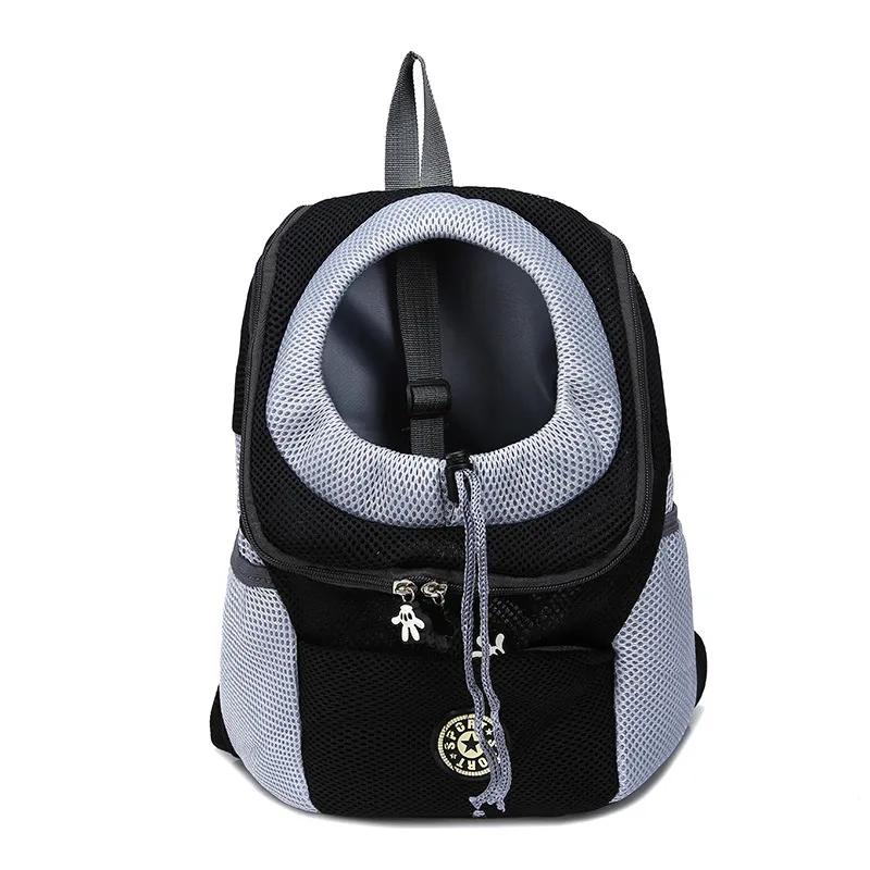 Pet backpack dog backpack - Black