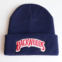 Men's And Women's Warm Woolen Hat - Blue - View 1