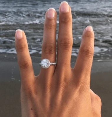 Octopus zircon ring