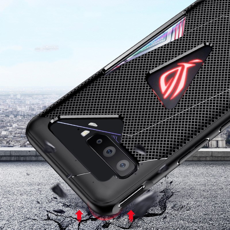 Glare protection case of rear cover