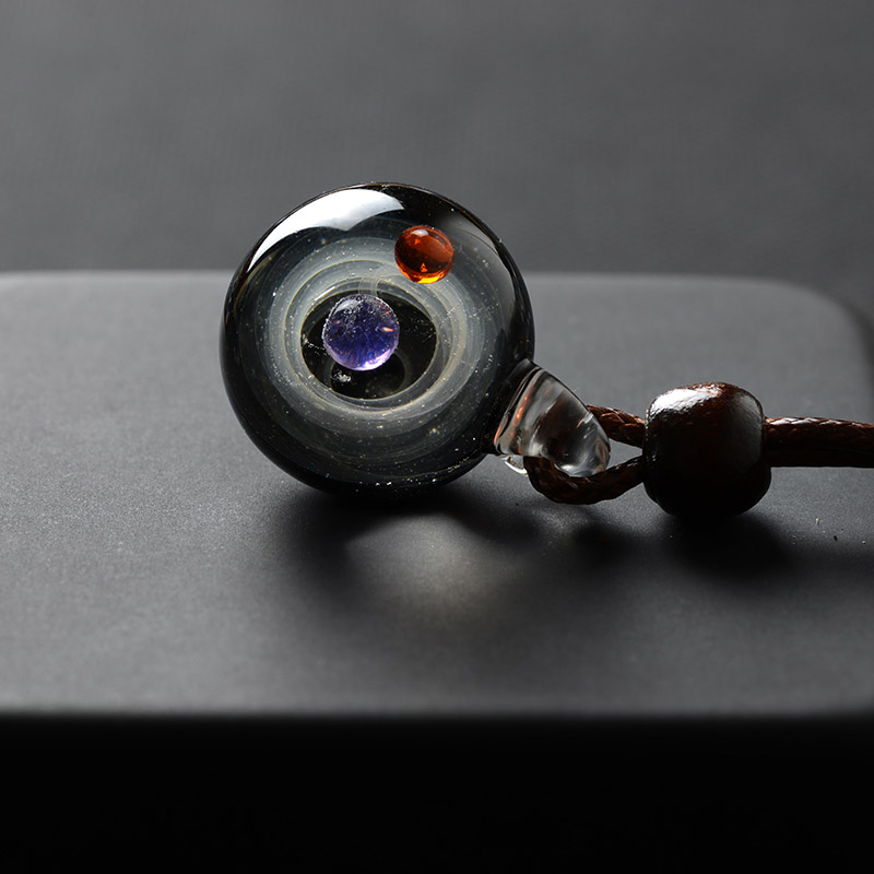 Ожерелье с подвеской «Космическая туманность»