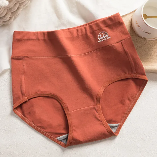 Crotch Epoxy Tucked Belly And Hips Plus Size Ladies Briefs Caramel Colour - Shop at LoveMi