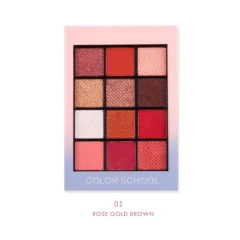 HOLD LIVE 12 Full Colors Matte Eye Shadow Palette Pigment Glitter Eyeshadow Palettes Nude Shadows Cosmetics Korean Makeup Eyes - 101 Rose Gold Brown - View 1