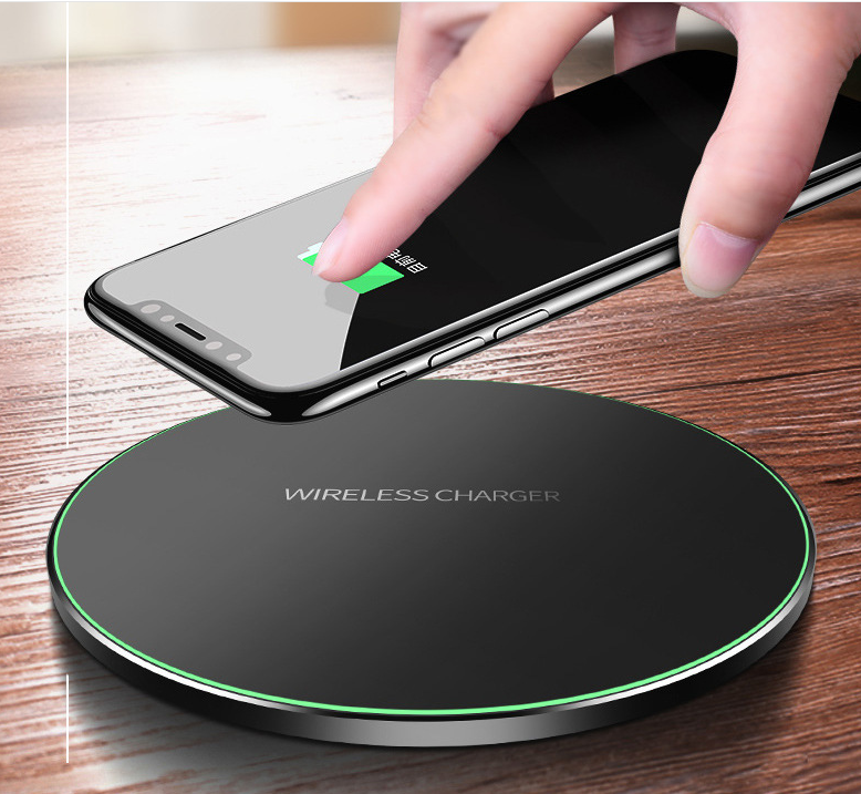 Wireless Charger For I-Phone Fast Wireless Charging Pad For Sam-sung High Speed - Picture 9 of 9