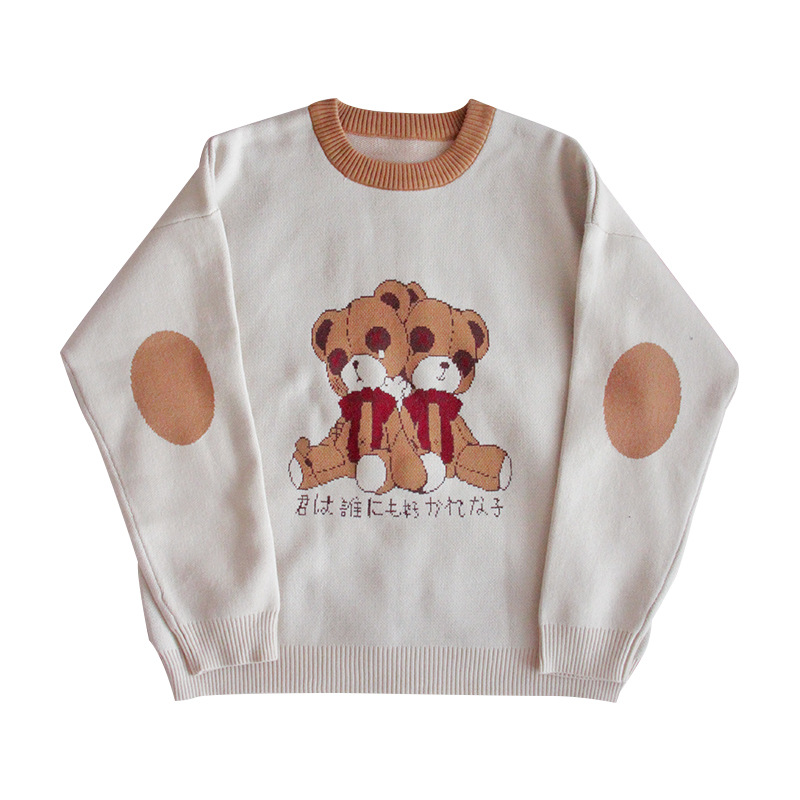 Lovely girl with big sweater