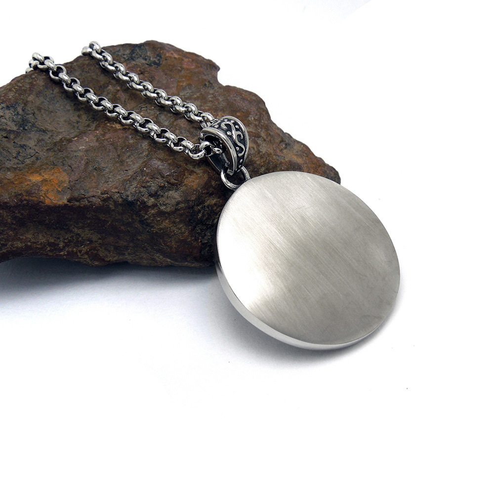 Pentagram Titanium Steel Necklace